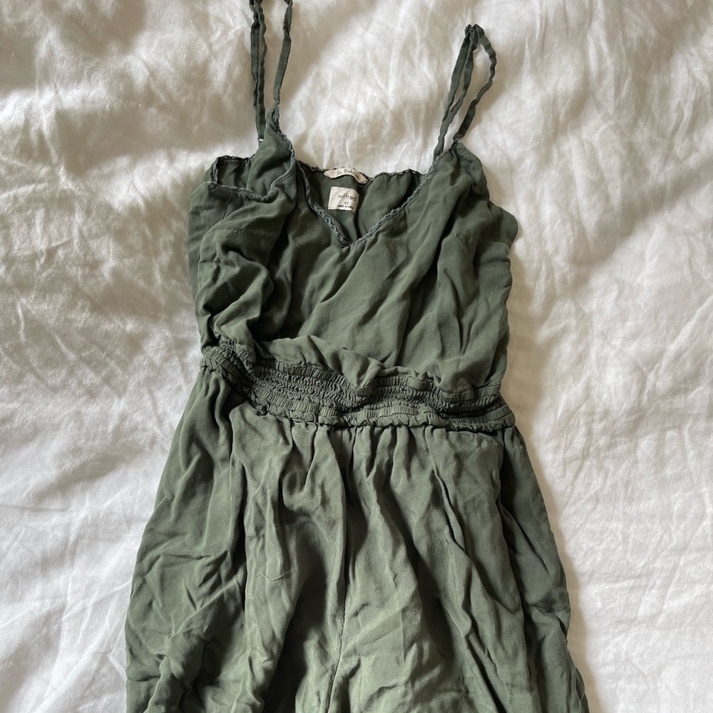 Aritzia Wilfred Irene Jumpsuit in Green (XS)